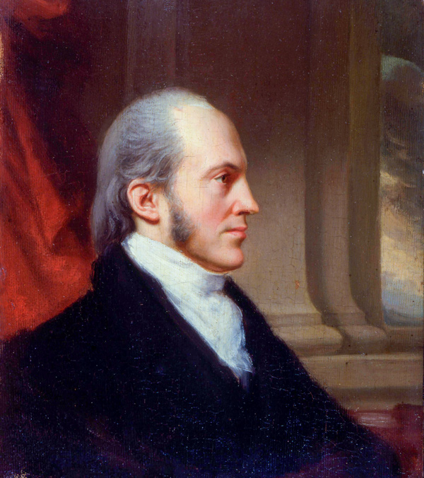 1802 portrait of Aaron Burr