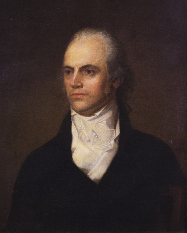 Portrait of Aaron Burr as Vice President