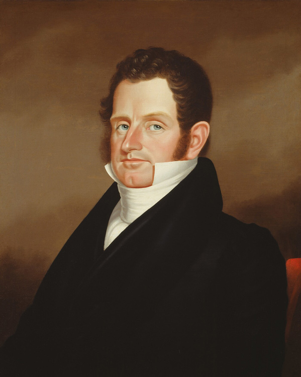 Portrait of a middle-age William Carr