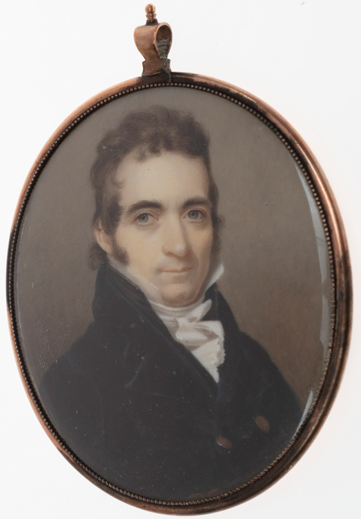 Miniature portrait of Rufus Easton
