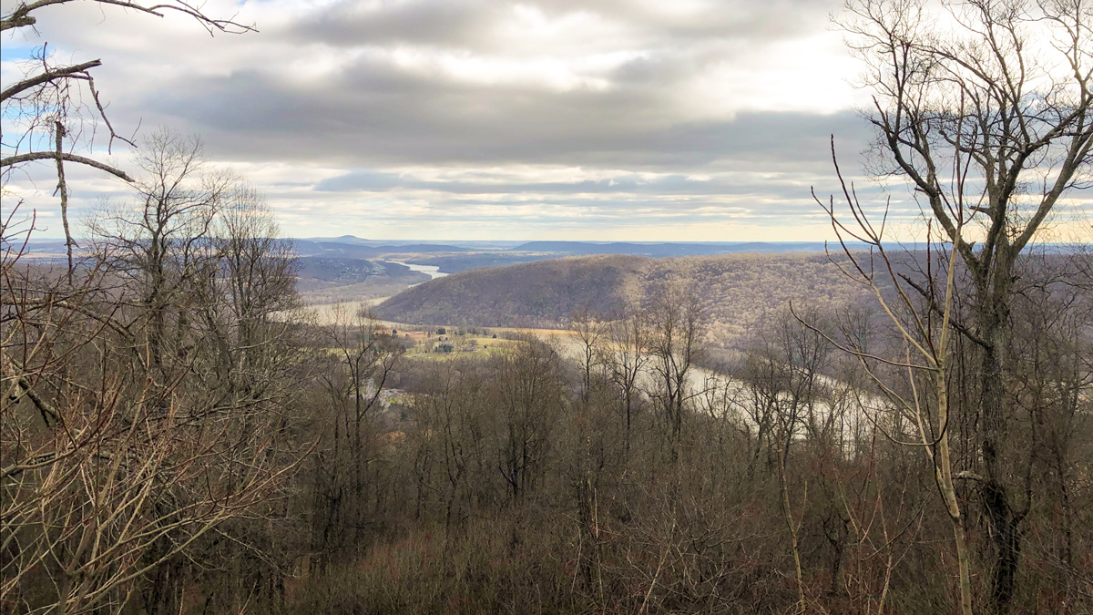 The Shenandoah Valley extends miles into the distance