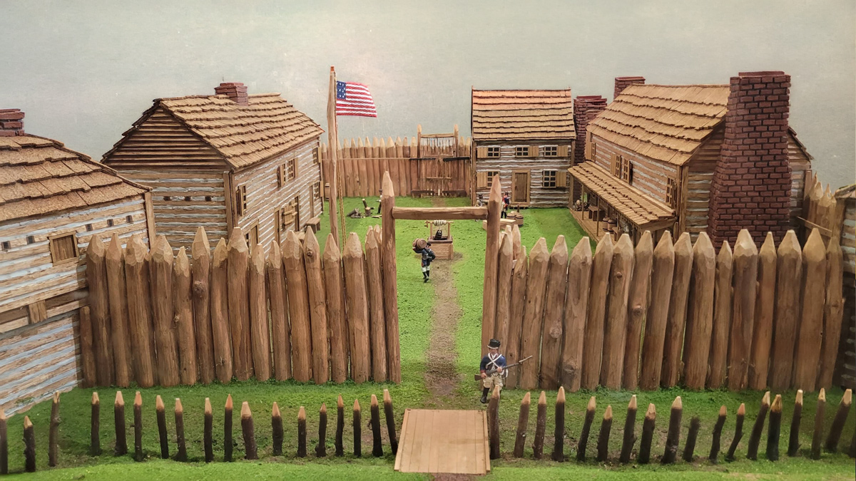 Model of Fort Massac